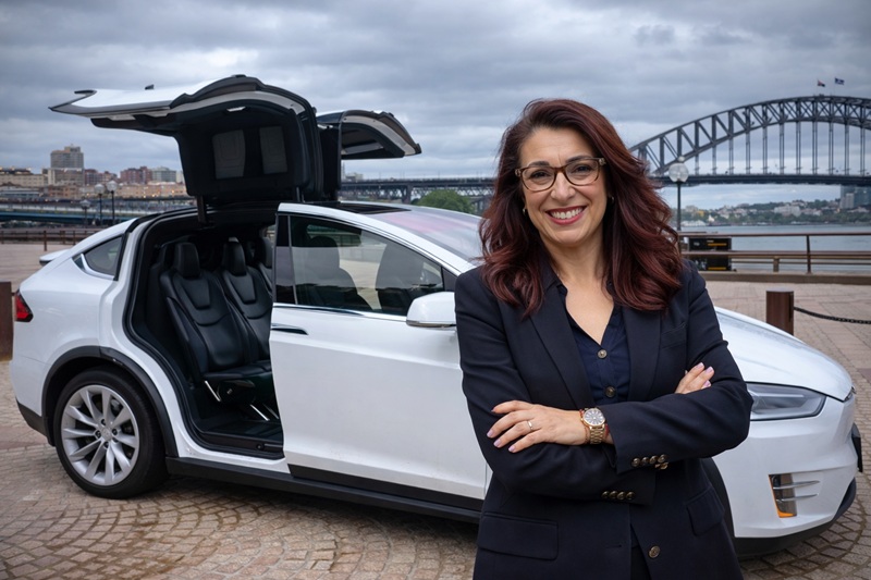 Rita Aquilina of The Limousine Line - providing secure transport services in Sydney for women